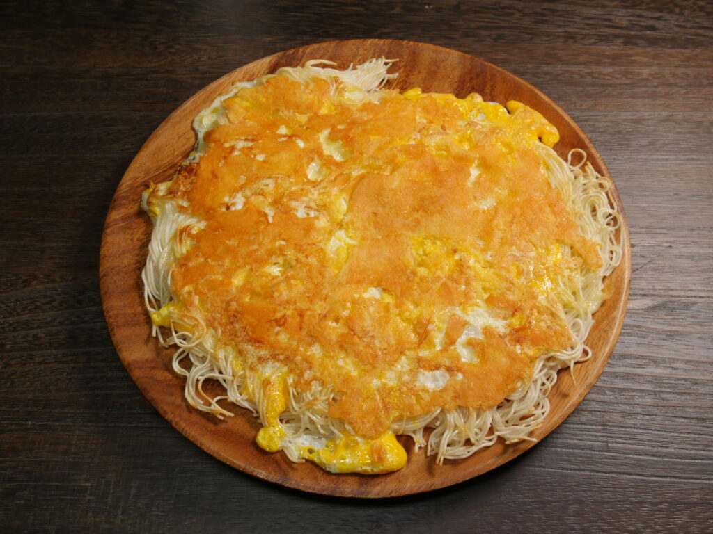 そうめんチヂミ